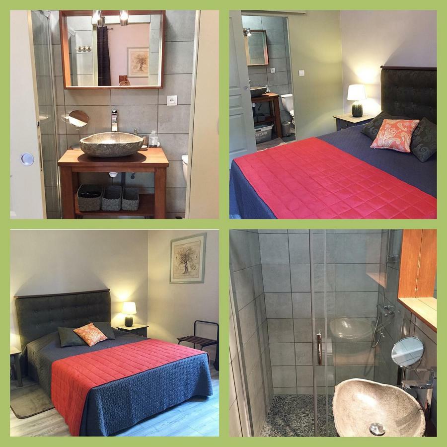 Bed and Breakfast Au Jardin D'Amphora Ginestas Екстер'єр фото